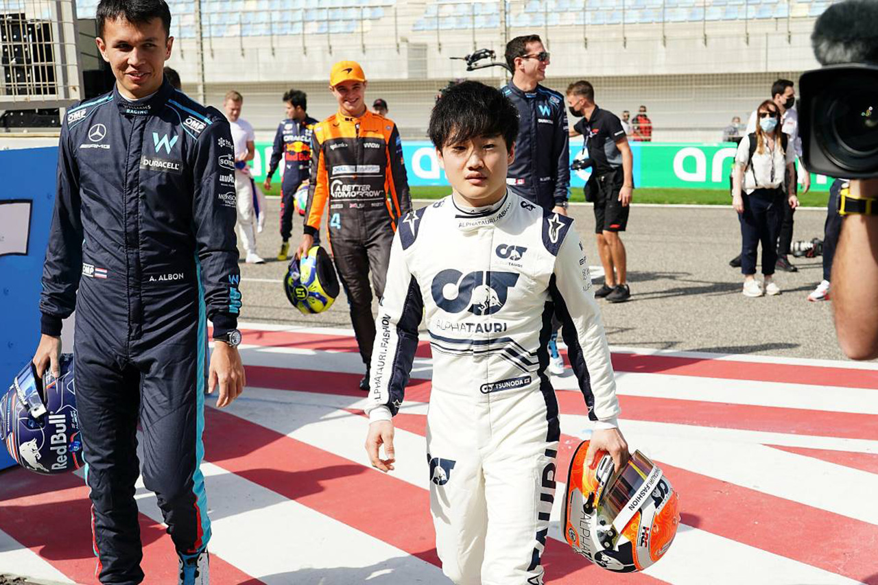角田裕毅 「メルセデスF1のサイドポッドの効果は好奇心をそそられる」