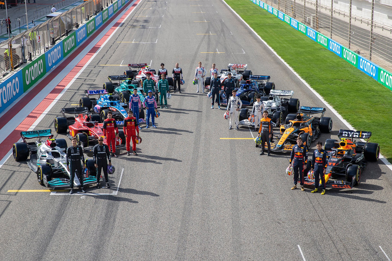 2022年 F1世界選手権：チーム＆ドライバー紹介風ムービー