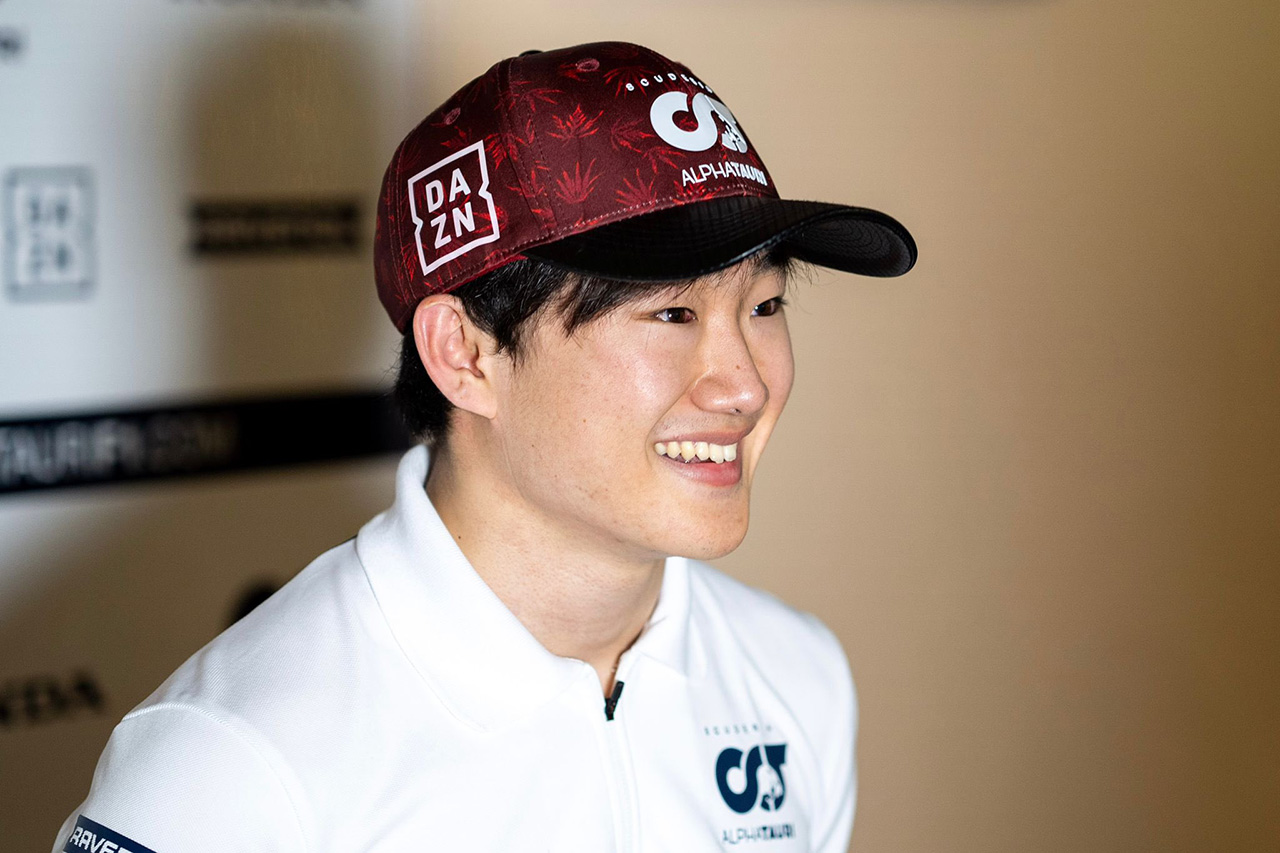 角田裕毅＆スクーデリア・アルファタウリ、DAZNとの契約を延長