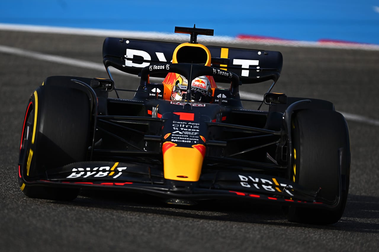 F1バーレーンGP フリー走行2回目:マックス・フェルスタッペンが圧倒