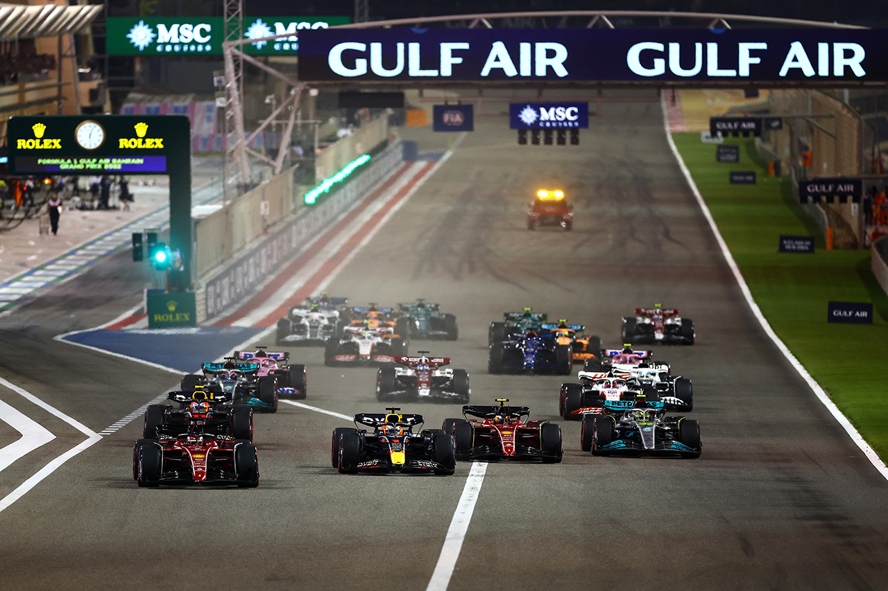 F1バーレーンGP決勝 速報:シャルル・ルクレールが優勝!サインツ2位