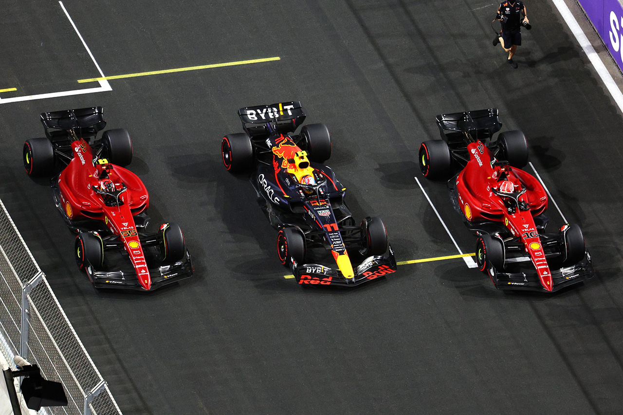 2022年 F1サウジアラビアGP 決勝：スターティンググリッド