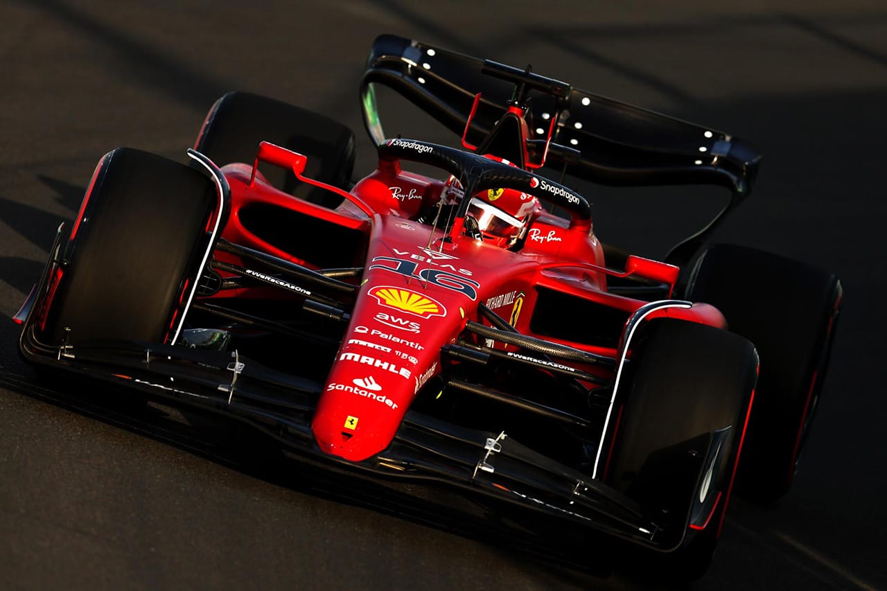 F1サウジアラビアGP フリー走行3回目:フェラーリのルクレールが首位