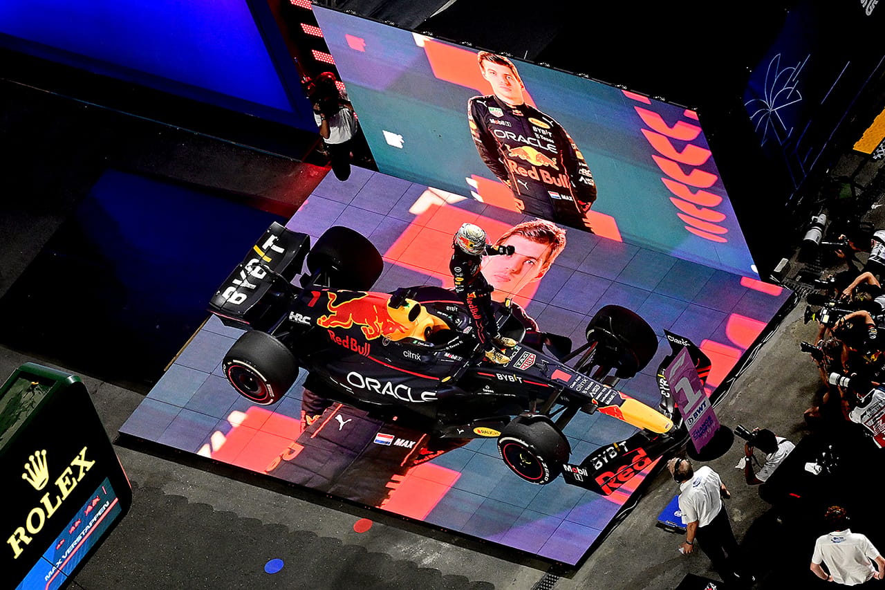 2022年 F1ポイントランキング (第2戦サウジアラビアGP終了時点)
