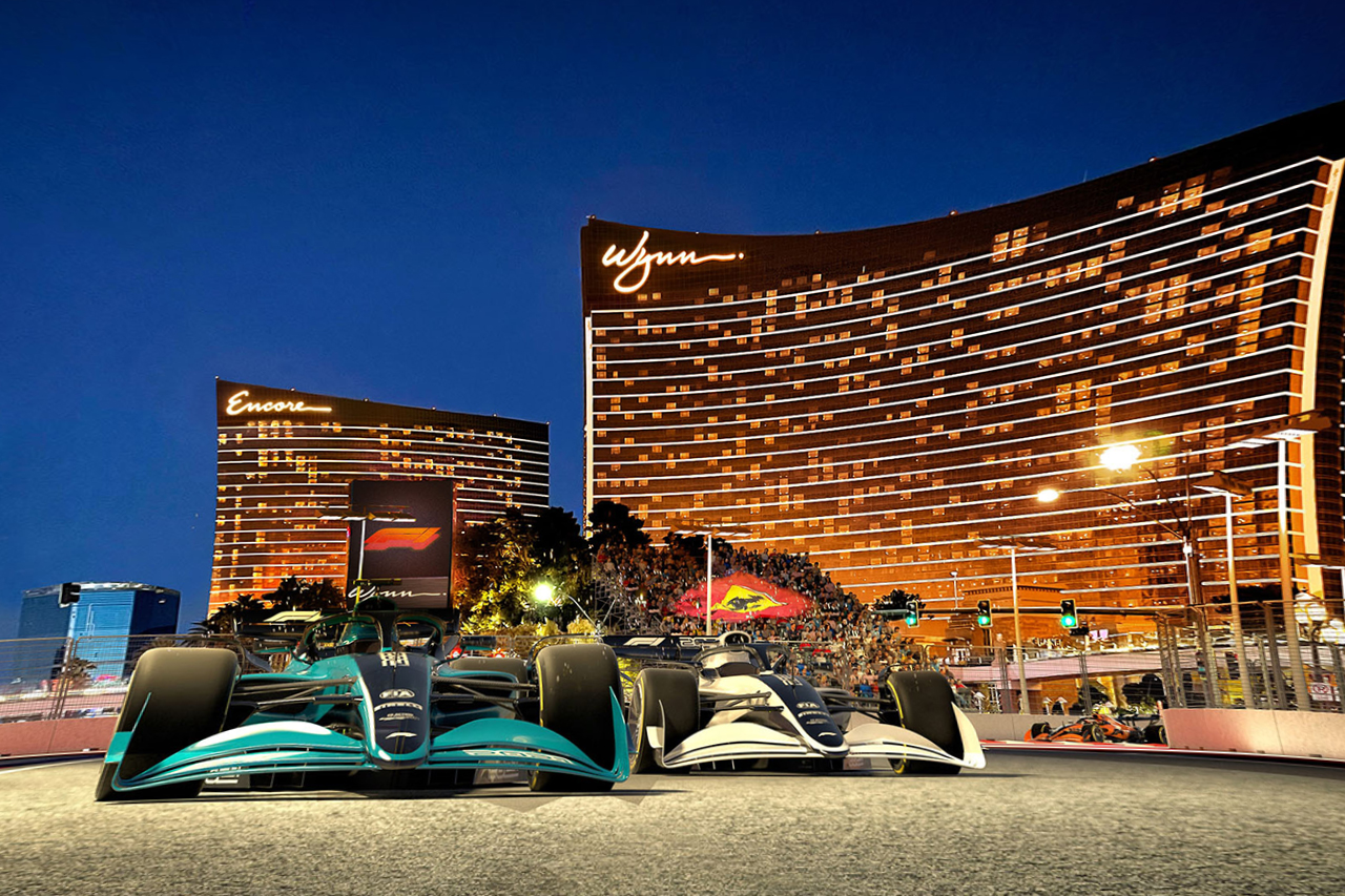 F1ラスベガスGP：異例の土曜夜の開催は「完璧な時間帯」だとドメニカリ