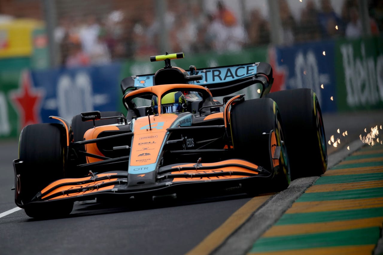 F1オーストラリアGP フリー走行3回目:マクラーレンのノリスが首位!