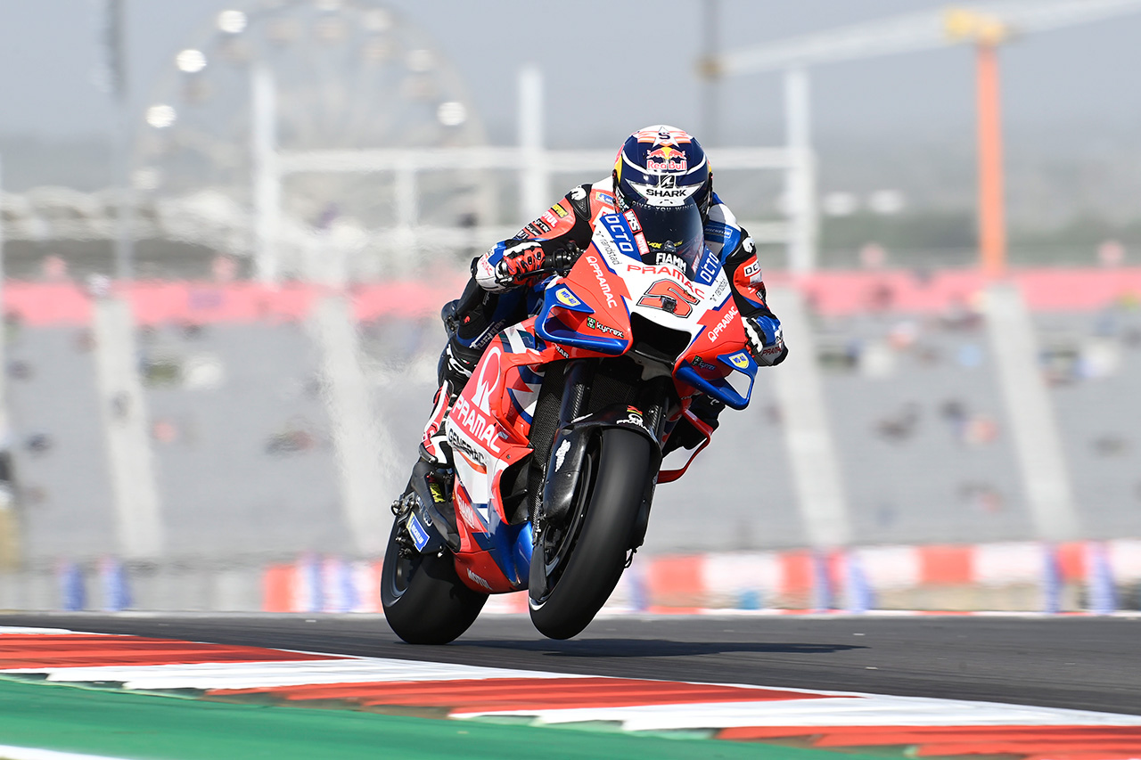 MotoGP アメリカズGP:ドゥカティが初日総合1-2番手発進