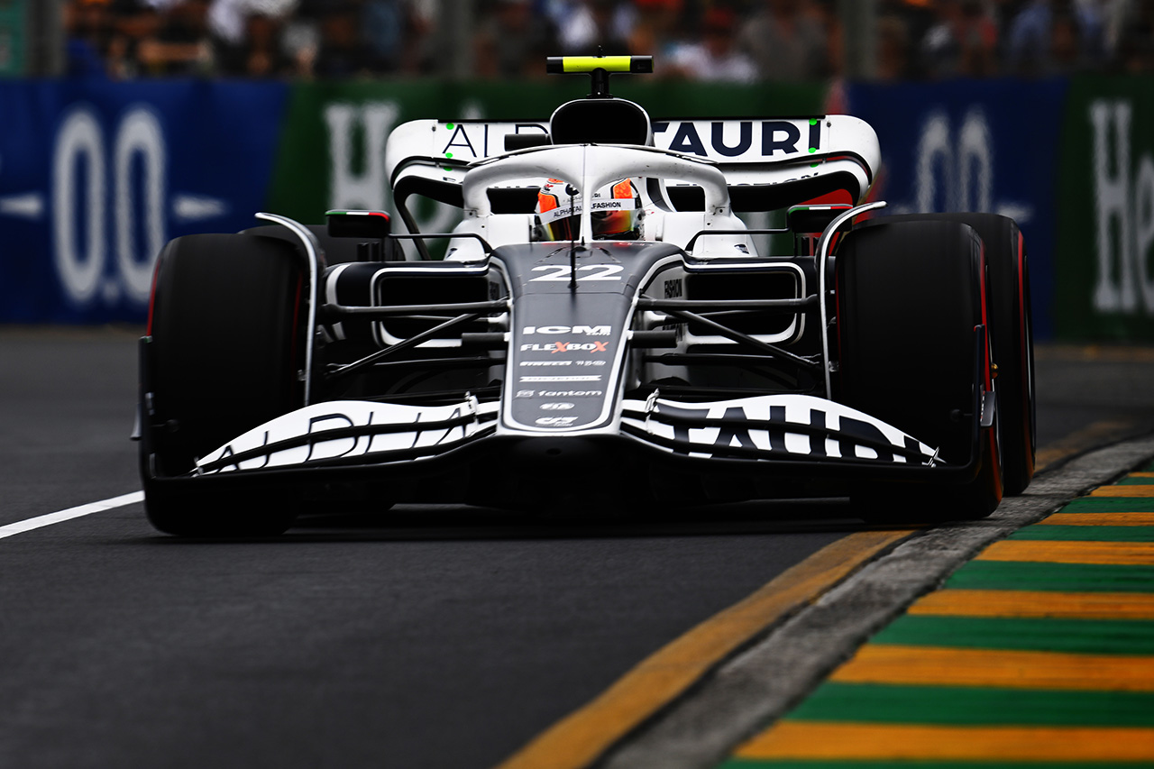 F1オーストラリアGP 予選Q2 結果：角田裕毅とガスリーはQ2で敗退
