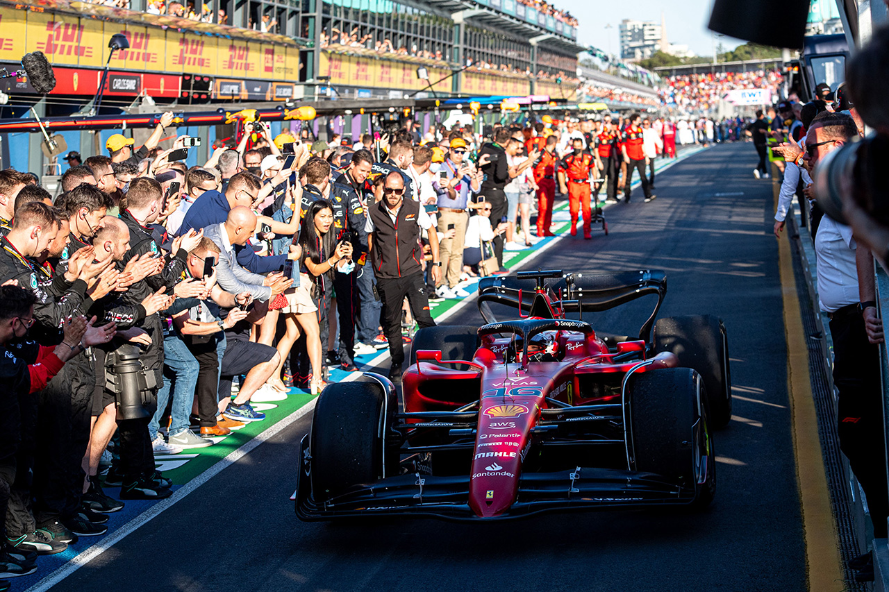 2022年 F1ポイントランキング （第3戦オーストラリアGP終了時点）