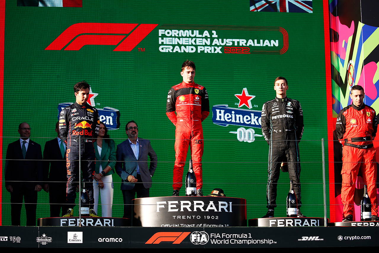 2022年 F1オーストラリアGP決勝：ドライバーコメント（優勝～10位）