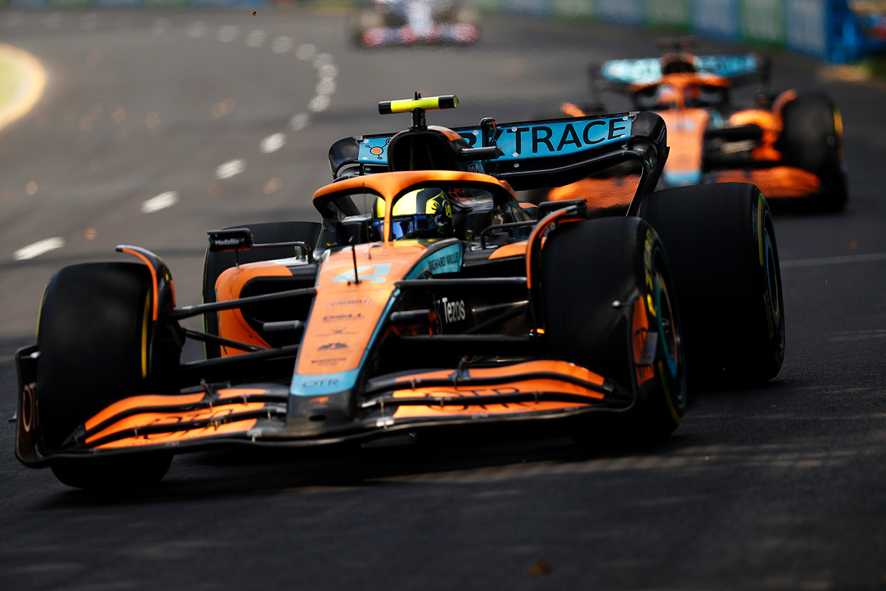 マクラーレンF1、今季初のダブル入賞 「レースでも進歩を確認できた」
