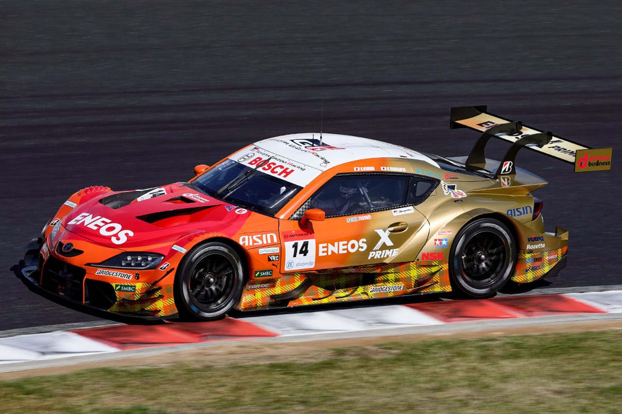 【速報】 スーパーGT：ENEOS X PRIME GR Supraがポール・トゥ・ウィン