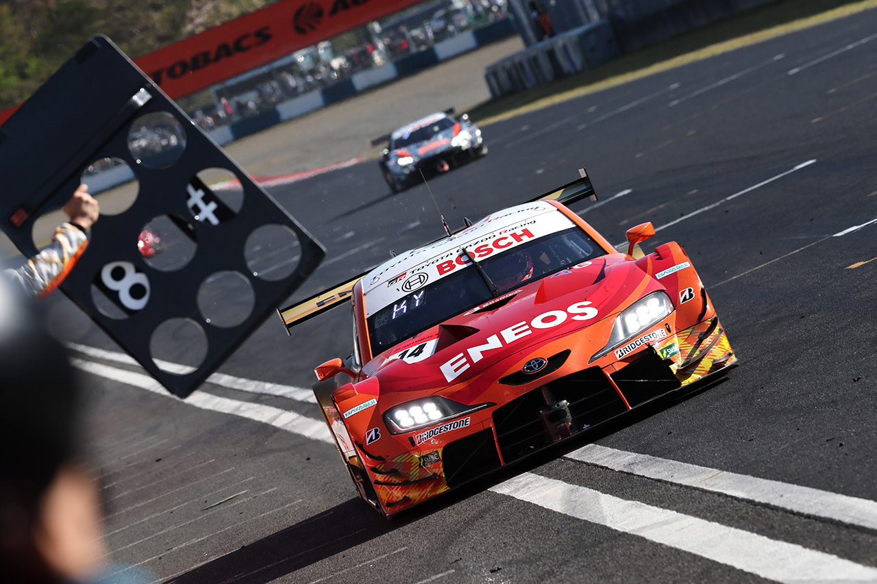 スーパーGT：ENEOS X PRIME GR Supraが開幕戦の岡山を連覇！