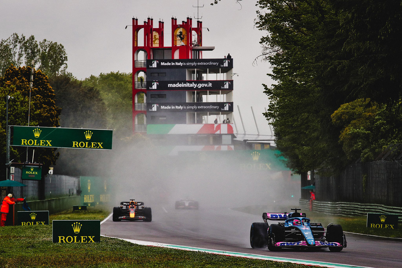 2022年 F1エミリア・ロマーニャGP フリー走行1回目:順位結果
