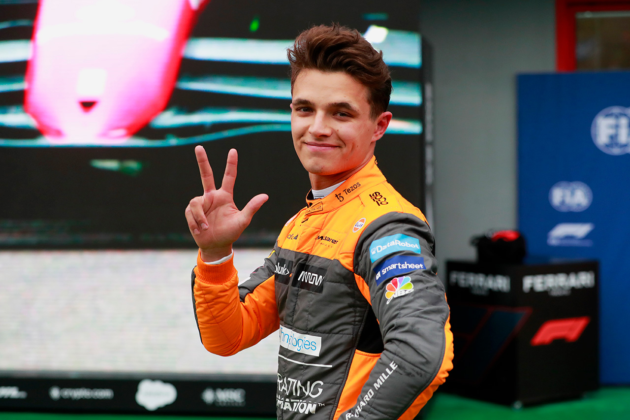 マクラーレンF1のランド・ノリス、予選3番手は「かなり驚きの結果」