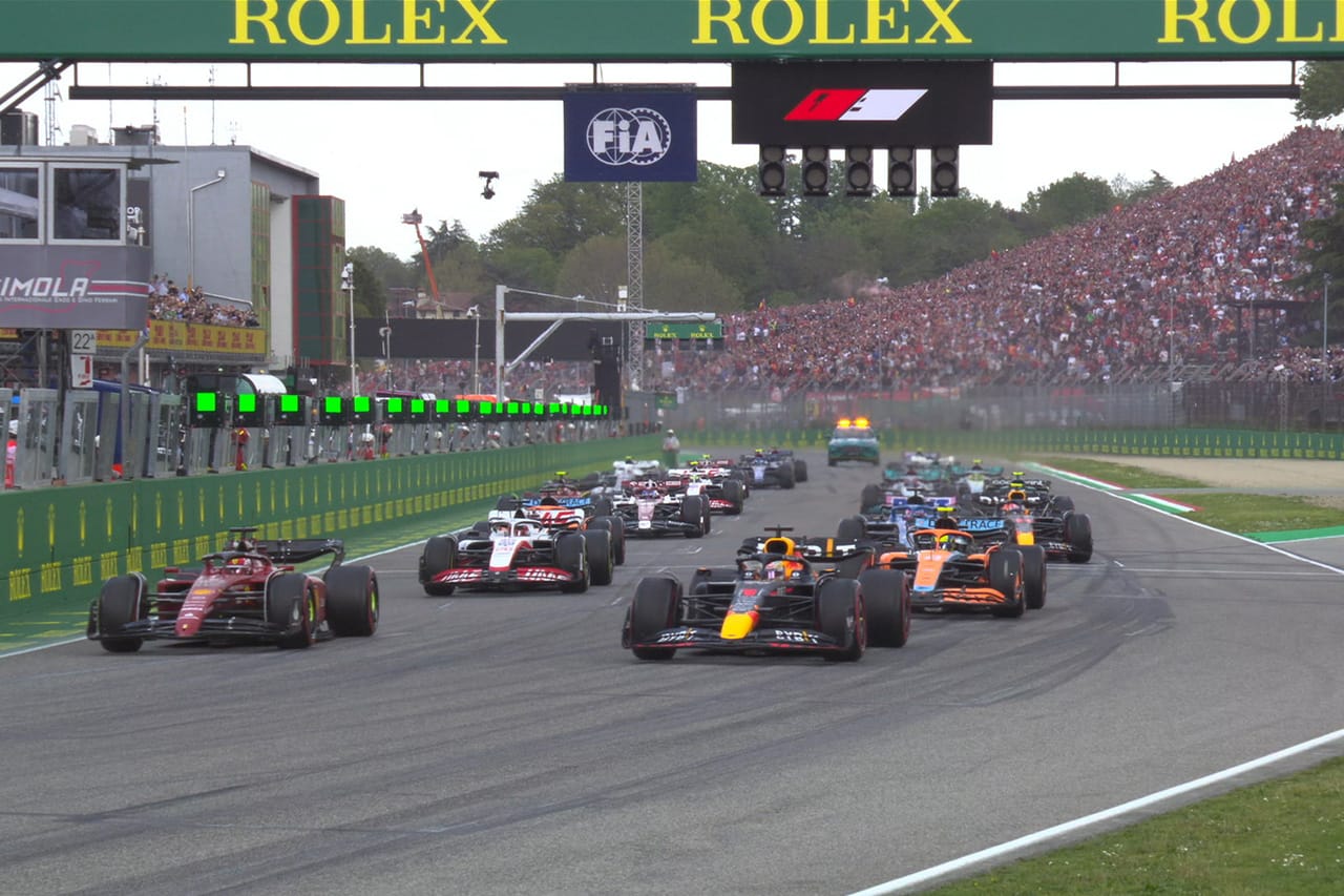 2022年 F1エミリア・ロマーニャGP スプリント:順位結果