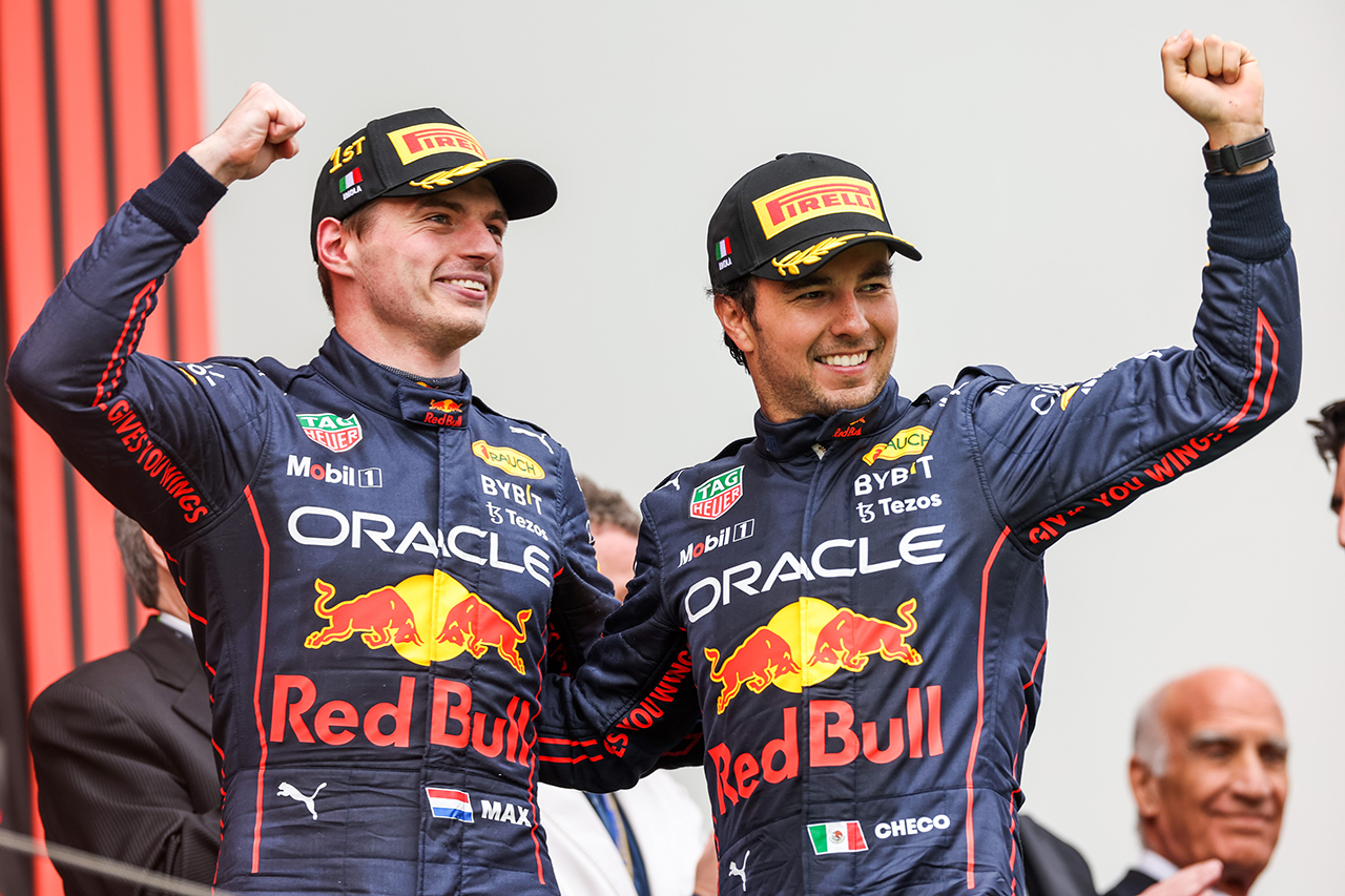 レッドブルF1代表、2016年以来の1-2に「チーム史上最高のリザルト」