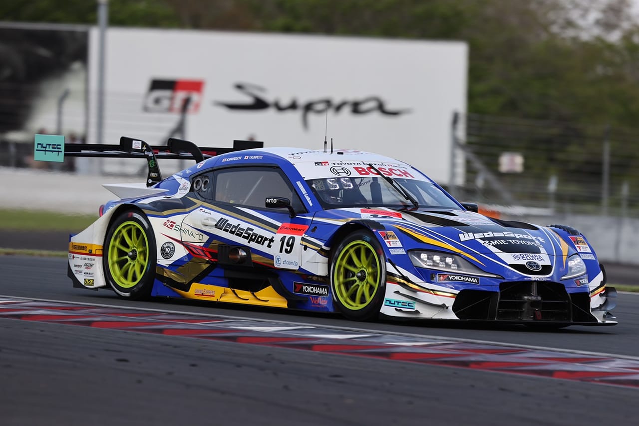 スーパーGT：WedsSport ADVAN GR Supraが2戦連続でポール獲得