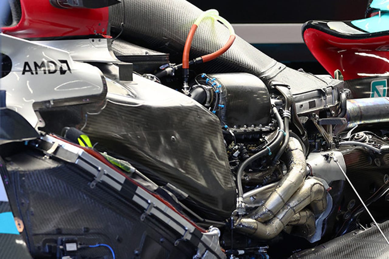 メルセデスF1、凍結後もエンジンパフォーマンスの向上を模索