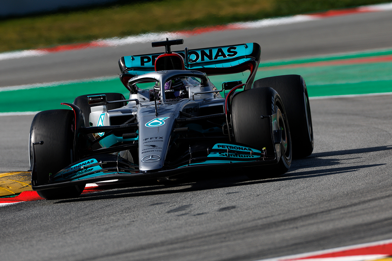 メルセデスF1代表 「従来型サイドポッドの方がバウンシングは少なかった」