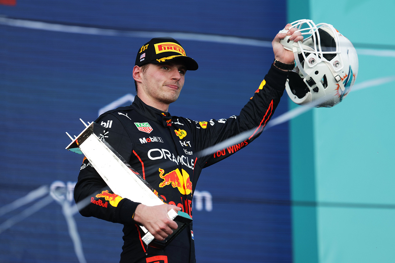 F1マイアミGP 決勝：レッドブルF1のマックス・フェルスタッペンが優勝！