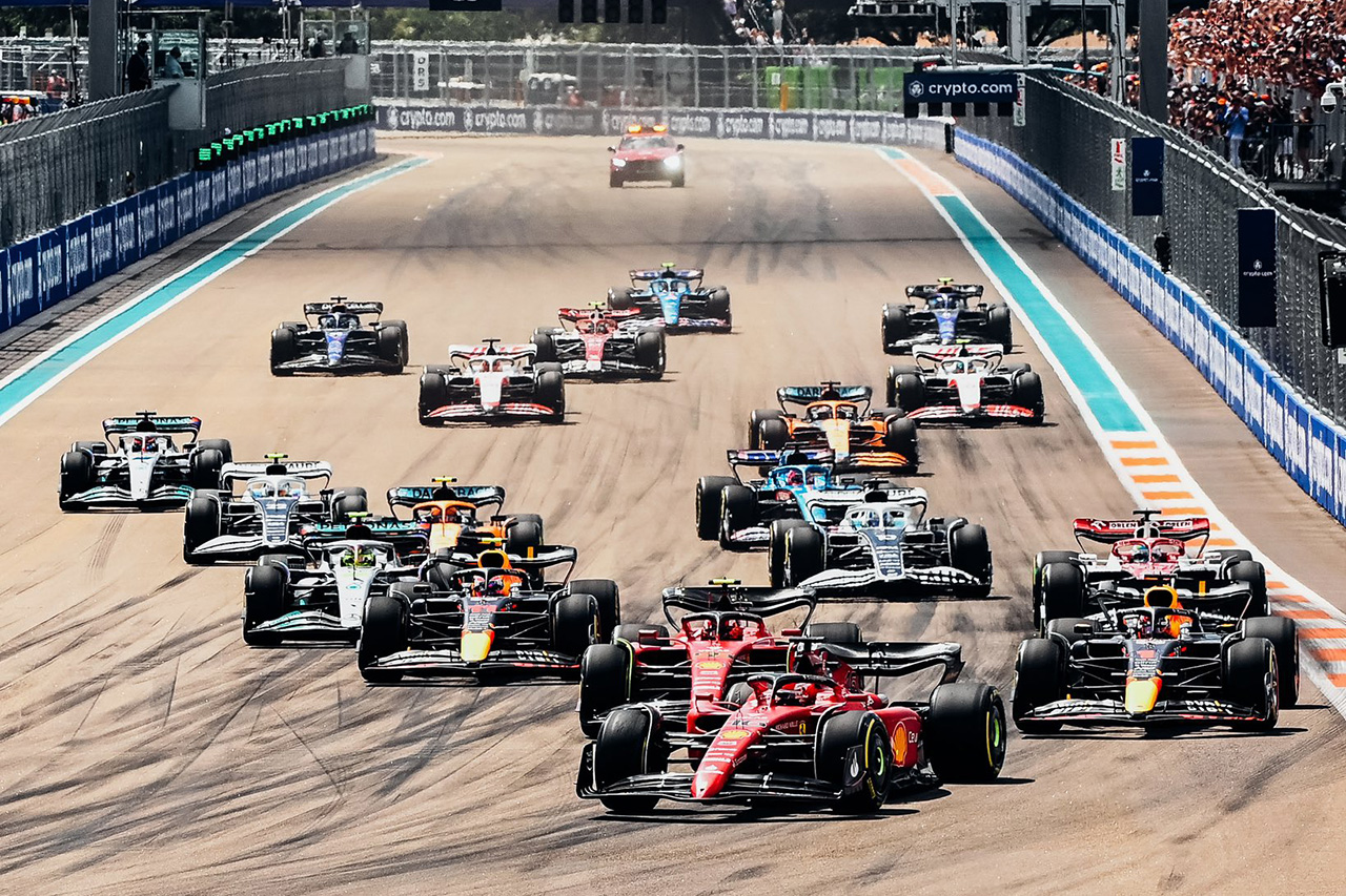 2022年 F1マイアミGP 決勝：順位結果