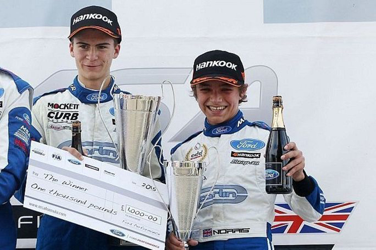 ランド・ノリス 「コルトン・ハータは高速コーナーで別次元だった」