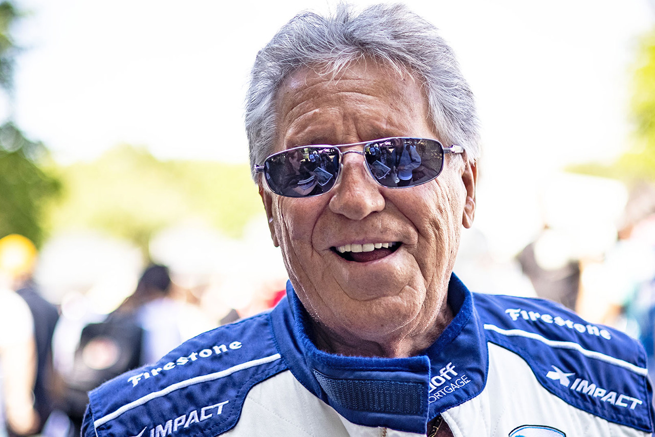マリオ・アンドレッティ、アメリカGPでマクラーレンのF1マシンでデモ走行