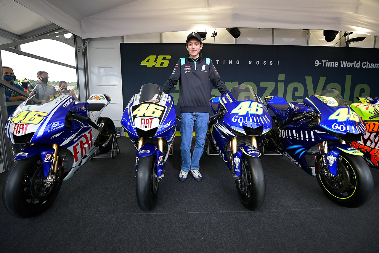MotoGP:バレンティーノ・ロッシの“46”番を永久欠番とすることを発表