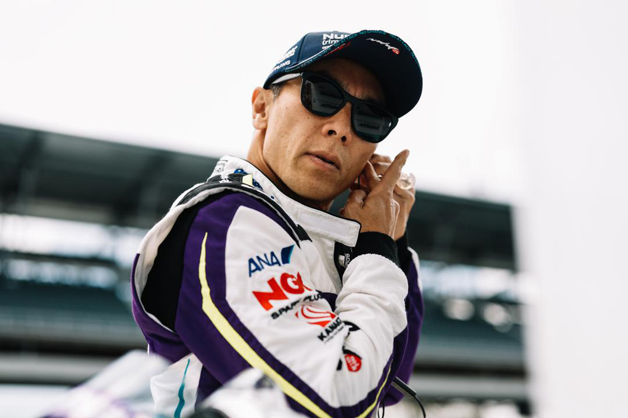 佐藤琢磨、2022年インディ500のプラクティス1日目にトップタイム