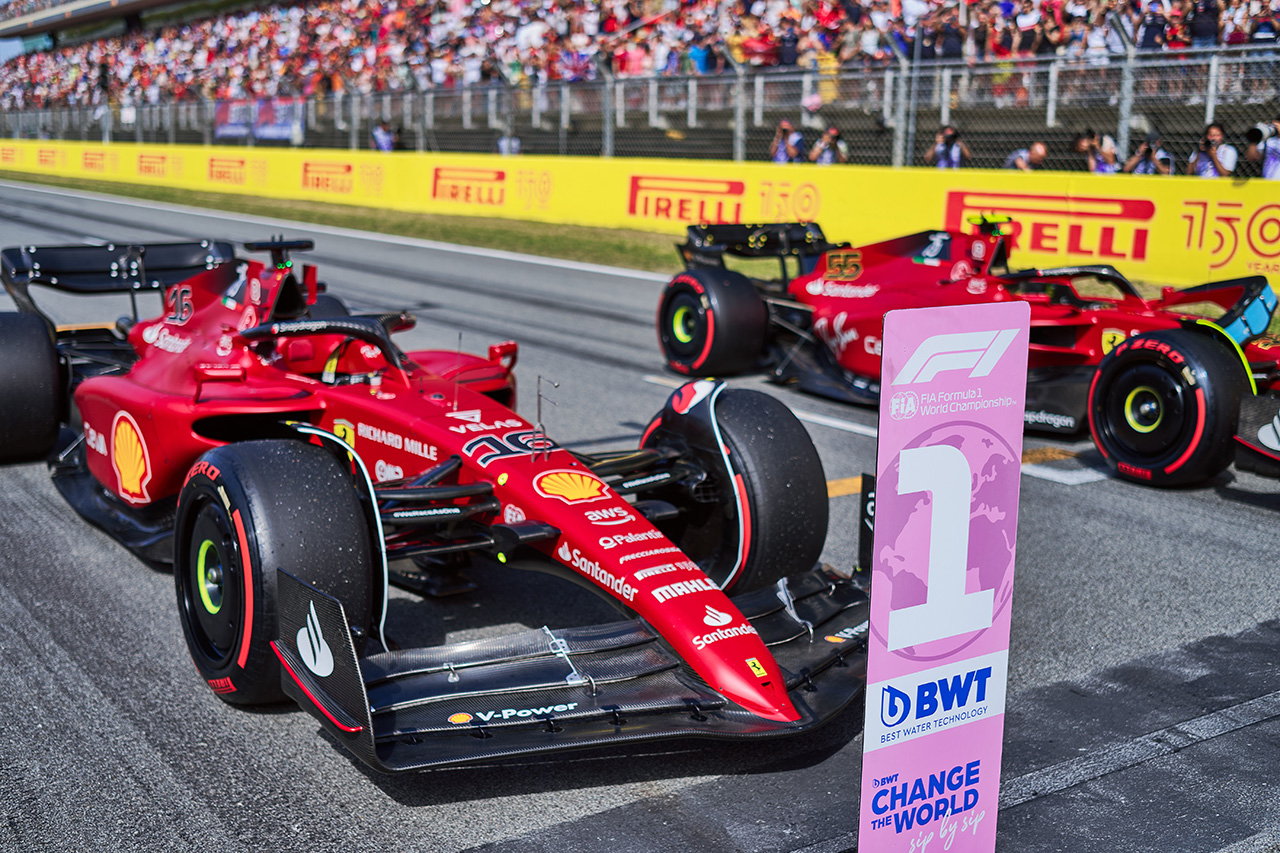 2022年 F1スペインGP 決勝：スターティンググリッド