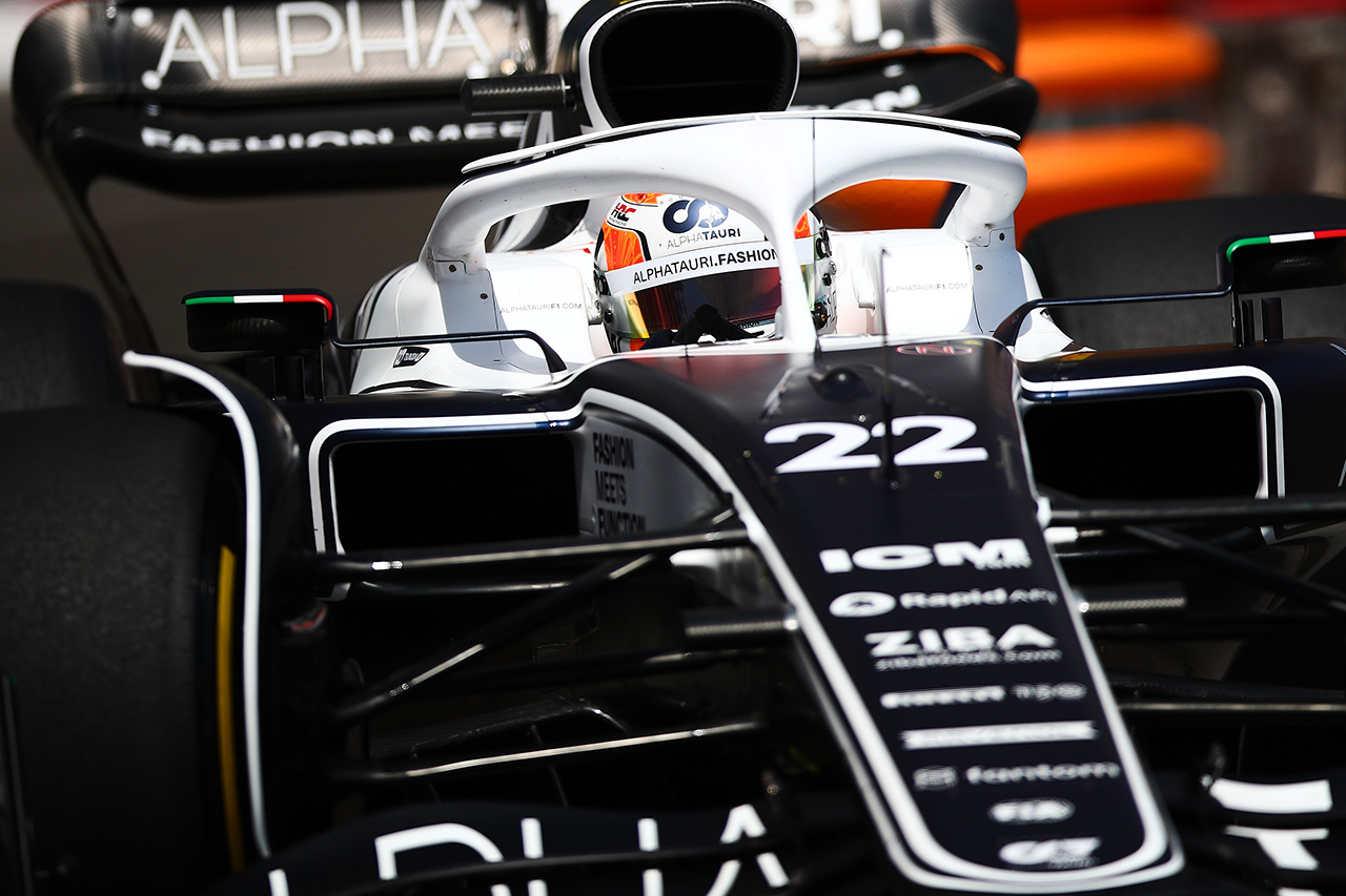 F1モナコGP 予選Q2:角田裕毅11番手で惜しくもノックアウト