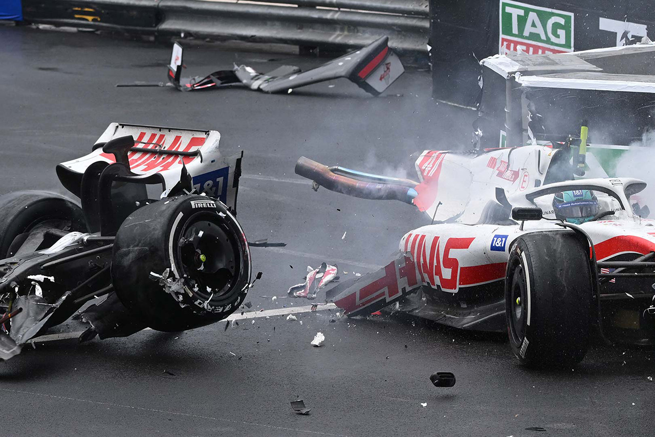 ハースF1代表、シューマッハに不満「2度目のマシン大破はいただけない」