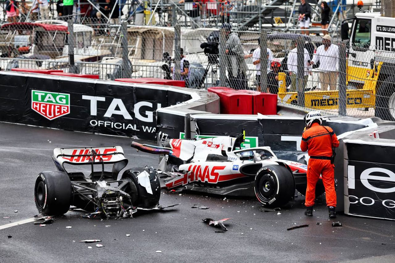 F1ドライバー、真っ二つになったミック・シューマッハの車は“衝撃的”