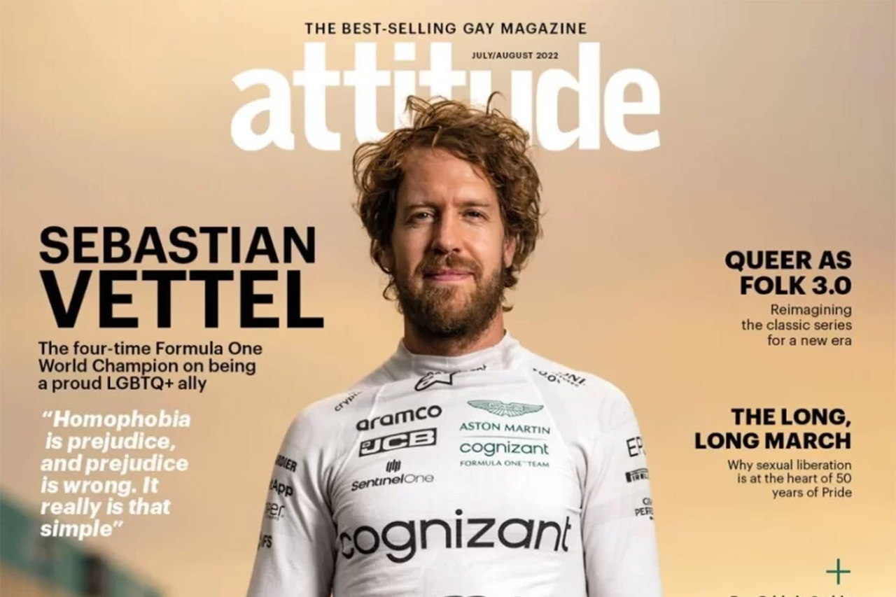セバスチャン・ベッテル、同性愛者のF1ドライバー誕生を歓迎