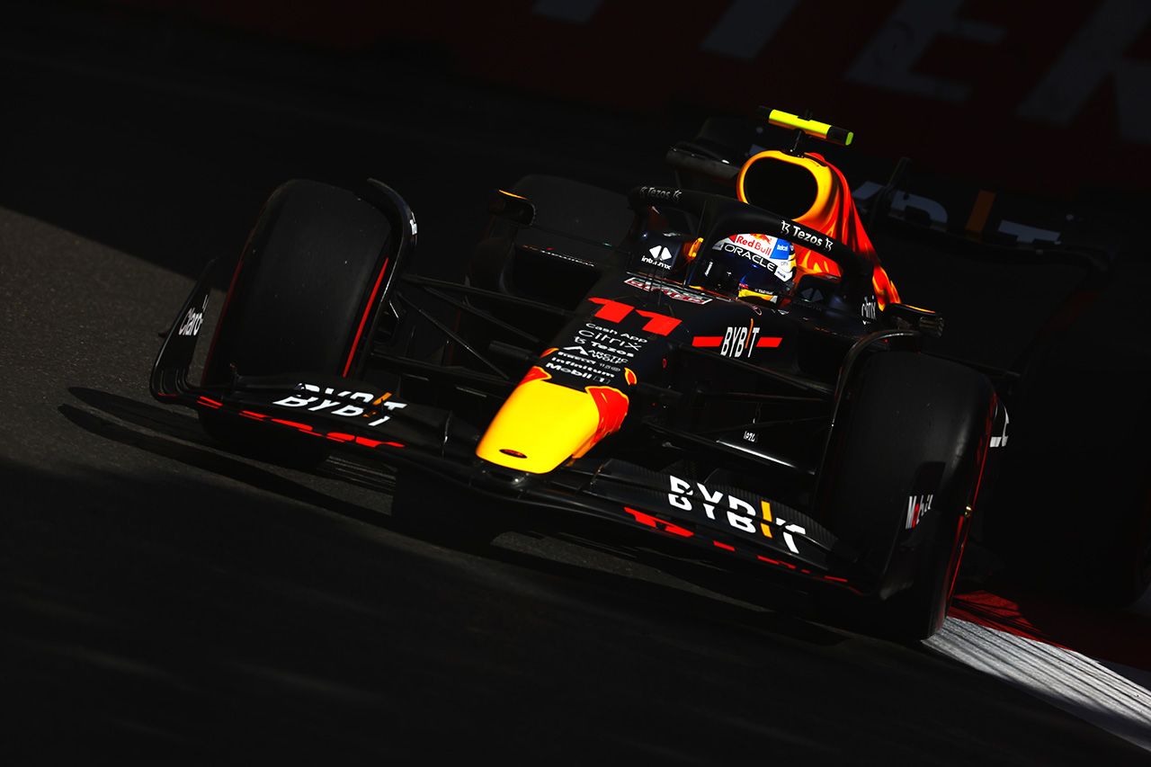 レッドブルF1のセルジオ・ペレスが好調維持のトップタイム！