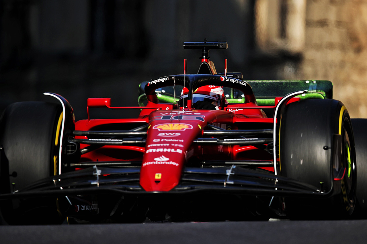 フェラーリF1のシャルル・ルクレールが最速タイムで反撃の狼煙