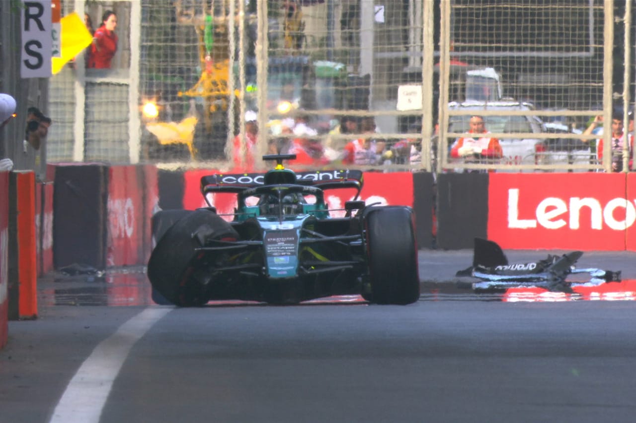 F1アゼルバイジャンGP 予選Q1:フェルスタッペンがトップ通過