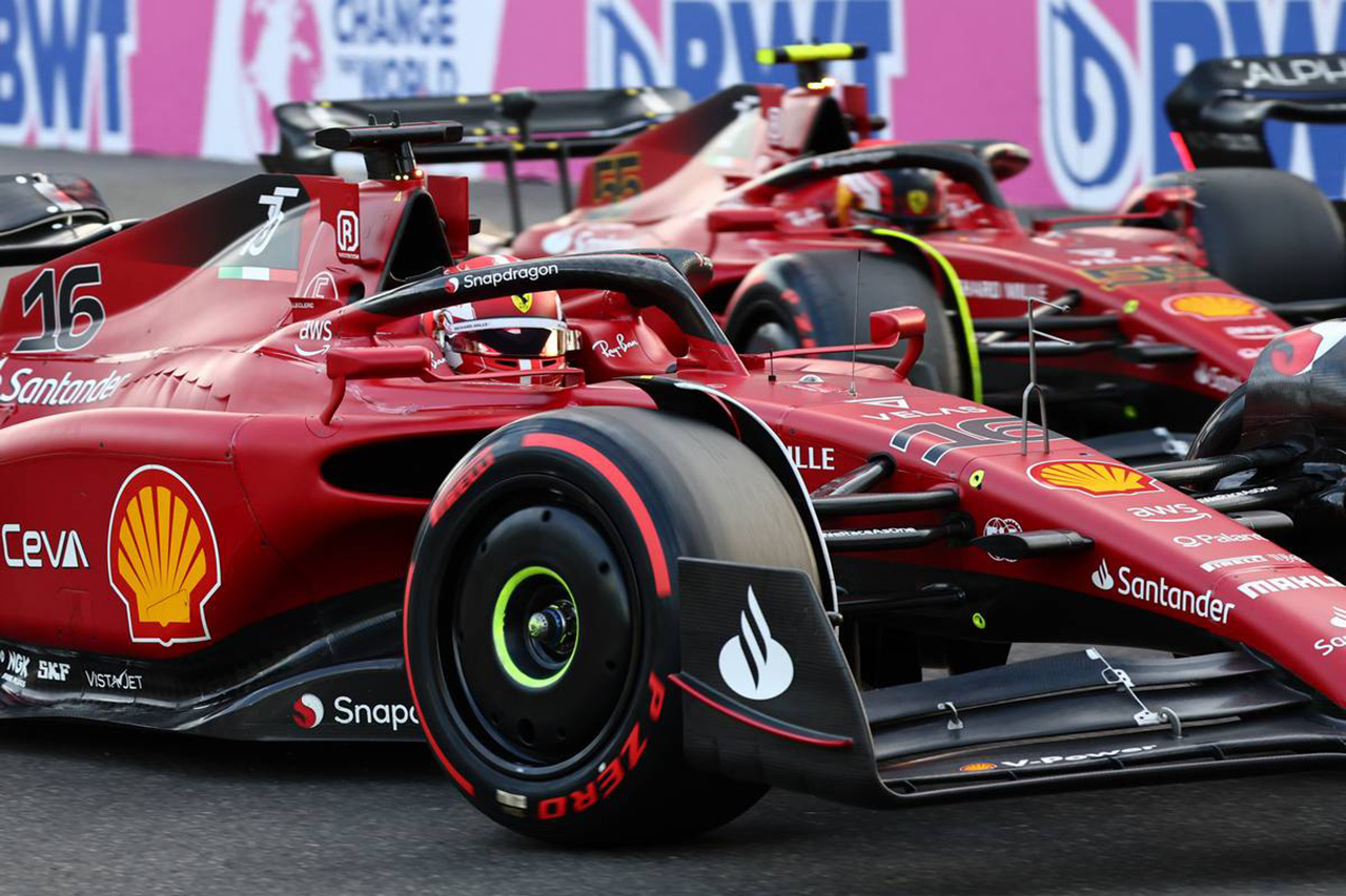 2022年 F1アゼルバイジャンGP 決勝：スターティンググリッド