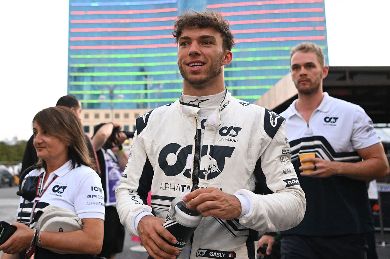 ピエール・ガスリー、6番手にご満悦「メルセデスF1勢に割って入れた」