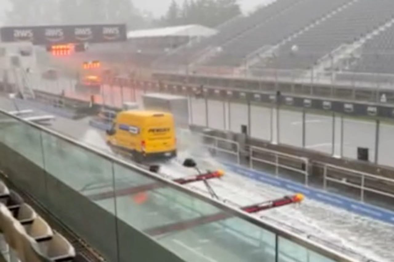 F1カナダGP:木曜日は大雨に見舞われる 予選はウェットの可能性