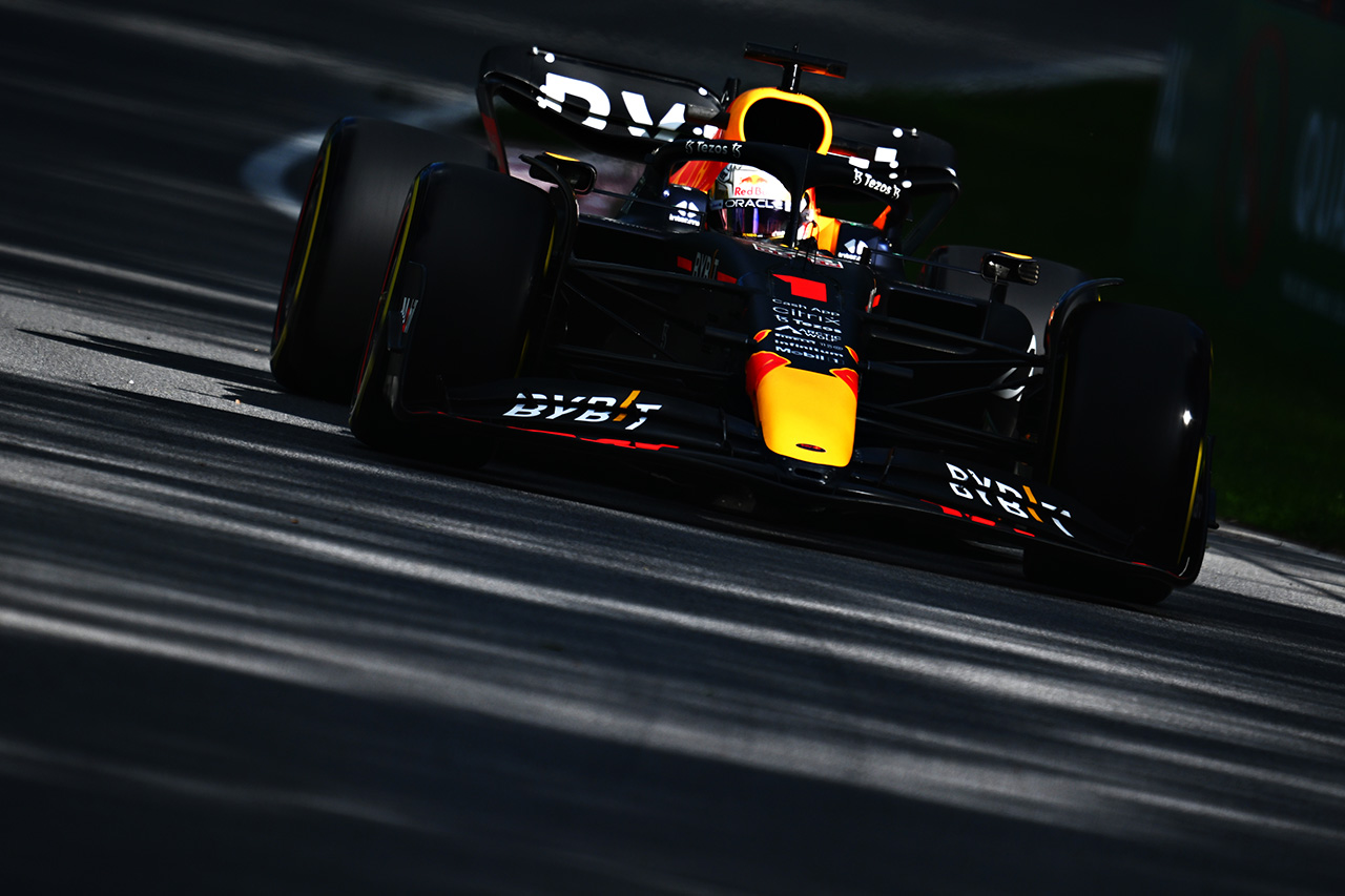 レッドブルF1のマックス・フェルスタッペンが初日最速