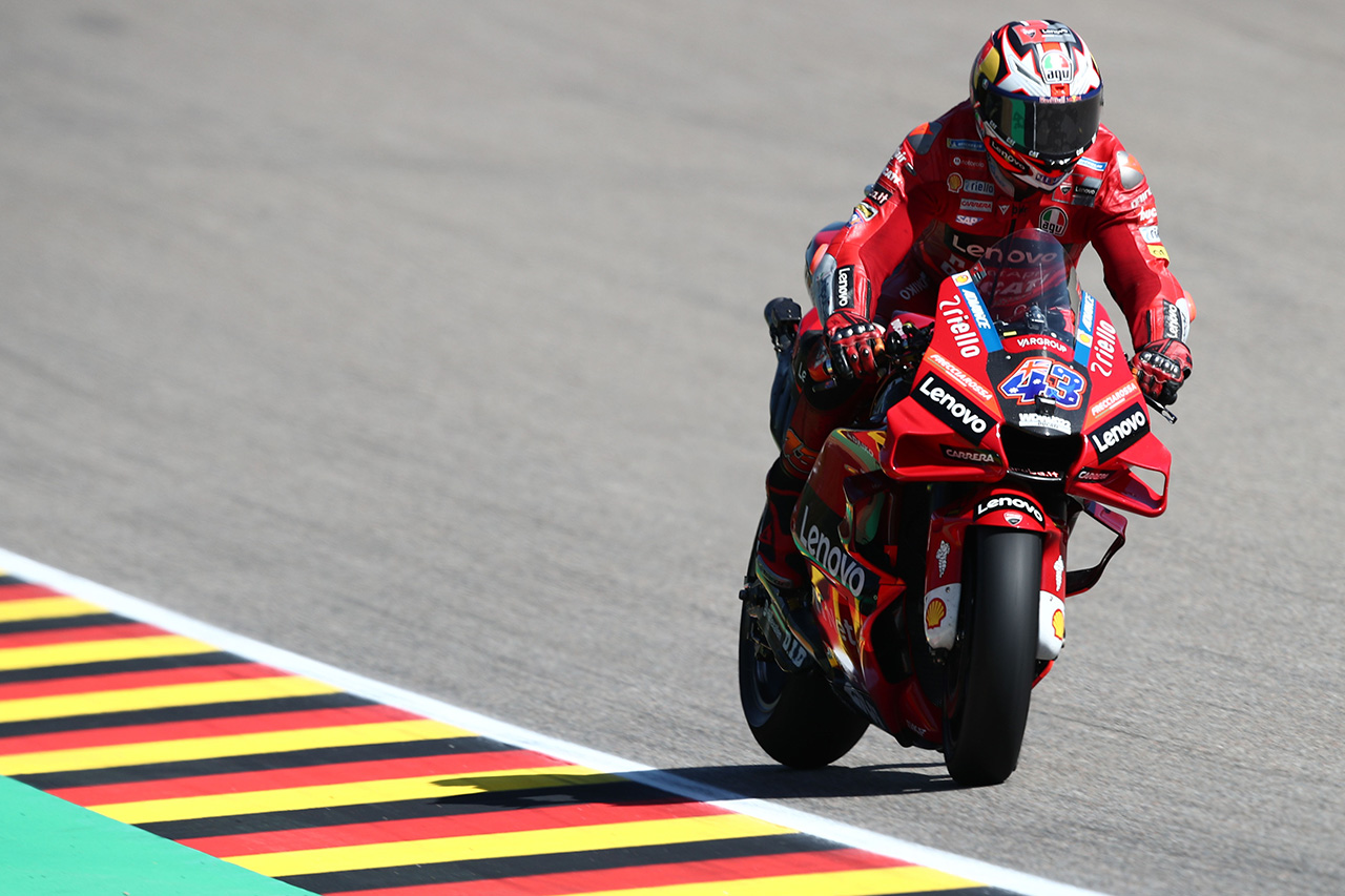 MotoGP ドイツGP:フランチェスコ・バニャイアがトップ発進