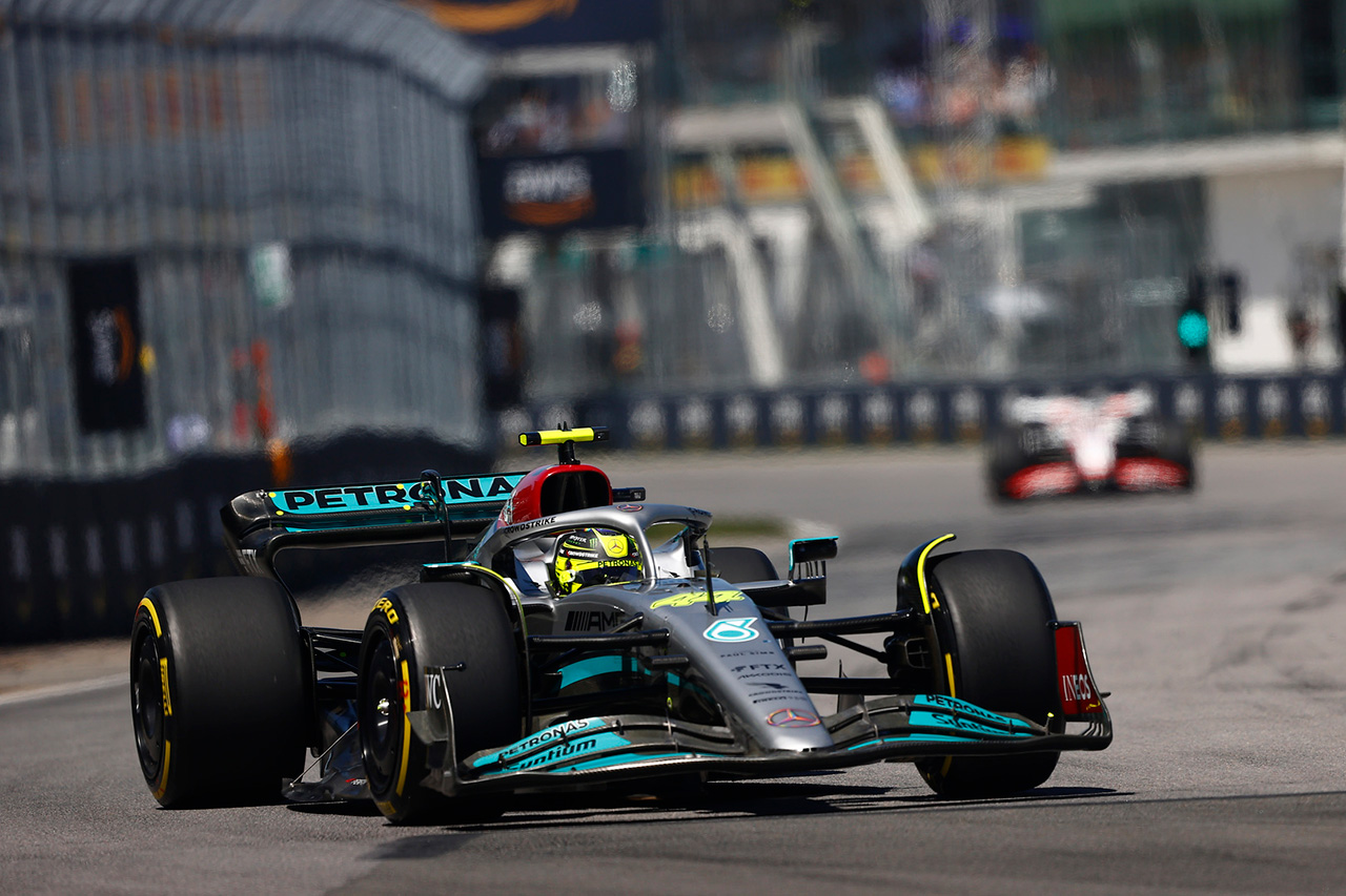 メルセデスF1、イギリスGPで“W13を前進させる”アップグレードを投入