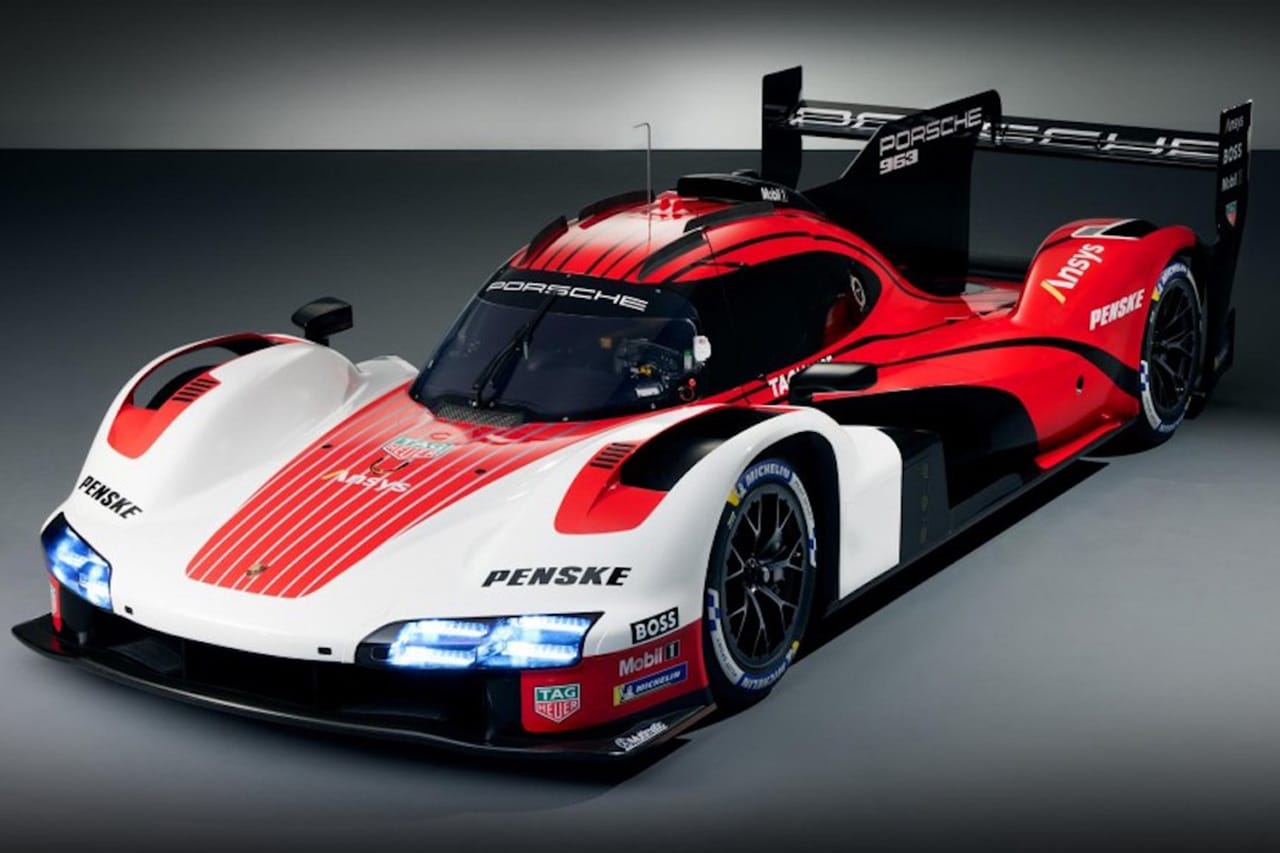 ポルシェ、WECおよびIMSAに参戦するLMDh車両『963』を披露