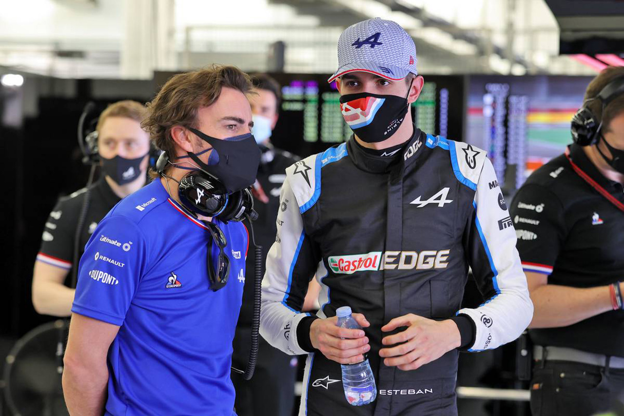 アルピーヌF1のエステバン・オコン 「アロンソが残留するなら幸せ」