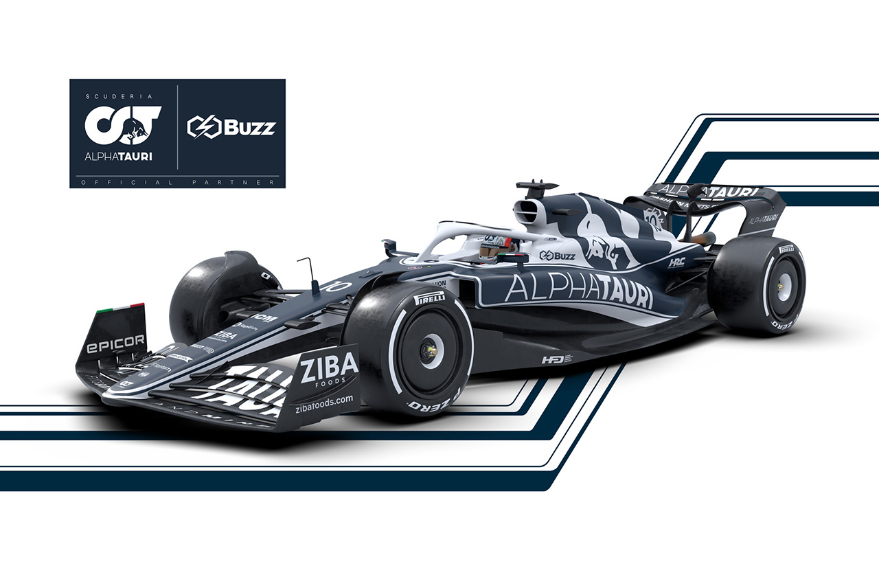 アルファタウリF1、Buzzグループと複数年にわたるパートナシップを締結