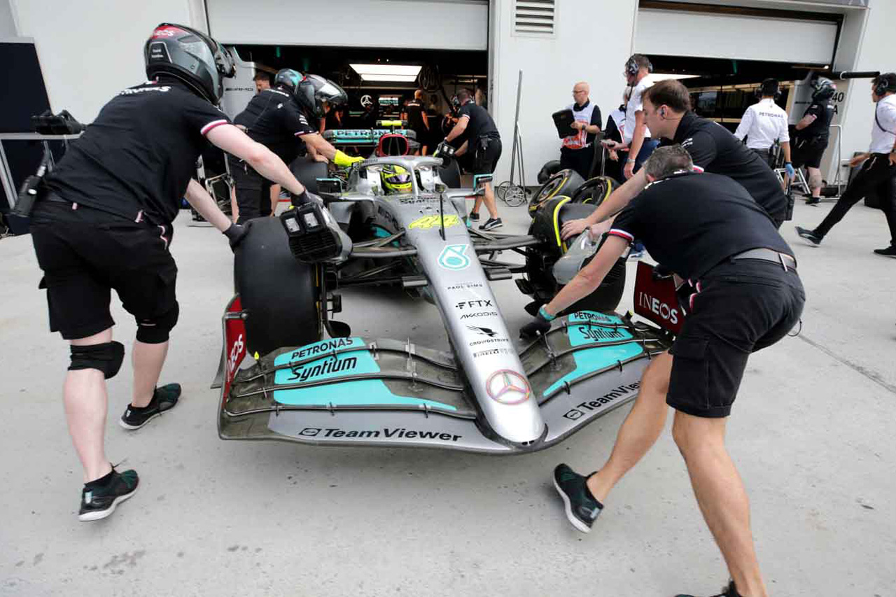 メルセデスF1、ランキング下降の代償として追加の風洞稼働時間を獲得