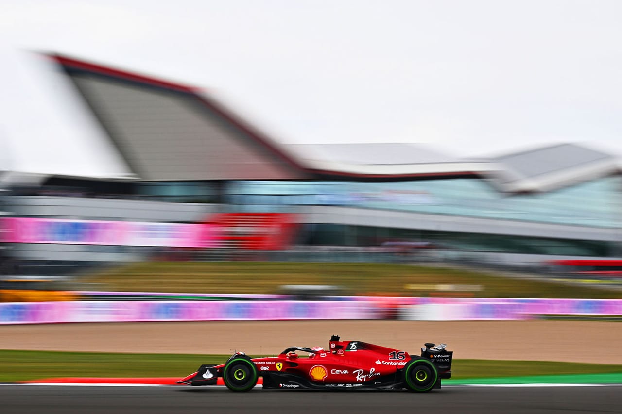 2022年 F1イギリスGP フリー走行1回目:順位結果