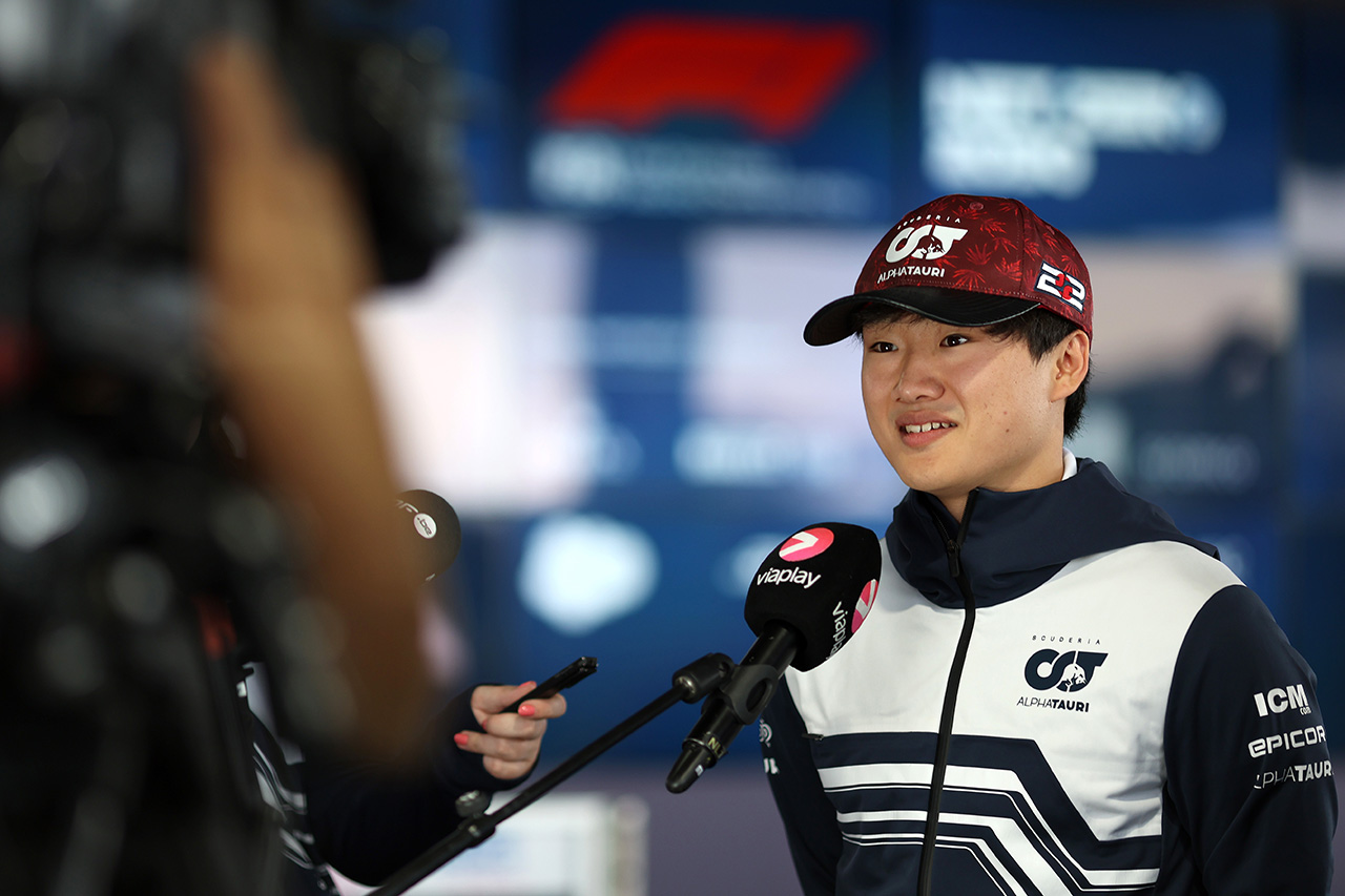 角田裕毅、得意のシルバーストンも「難しいレースになると思う」